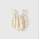 【66-90cm】ロンパース ベビー フリル シンプル - 画像 (3)