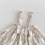 【66-90cm】サロペット＆シャツ ベビー フラワー - 画像 (10)
