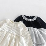 【66-90cm】ロンパース ベビー レース襟 チュール - 画像 (13)
