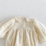 【66-90cm】ロンパース ベビー ビッグ蝶結び 長袖 スウィート - 画像 (8)