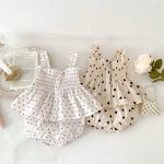 【66-90cm】セットアップ ベビー さくらんぼ キャミソール