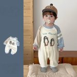 【66-90cm】カバーオール ベビー もぐら カートゥーン