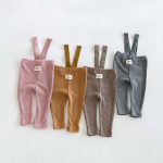 【66-90cm】サロペット ベビー カジュアル 合わせやすい