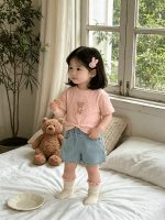 【73-120cm】Tシャツorパンツ ベビー 薄手 スウィート