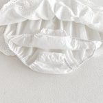 【66-90cm】ロンパース ベビー ビッグ蝶結び レース - 画像 (14)