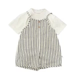 【73-120cm】Tシャツ or サロペット ベビー シンプル ストライプ - 画像 (18)