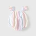 【66-90cm】ロンパース ベビー カラフル ハート - 画像 (4)