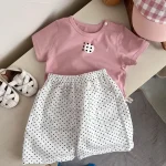 【73-100cm】Tシャツorショートパンツ ベビー 韓国風 カジュアル - 画像 (23)