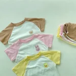 【73-100cm】セットアップ ベビー バイカラー 動物柄 - 画像 (16)