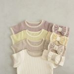 【66-90cm】セットアップ ベビー キャンディカラー 4色選べる - 画像 (9)