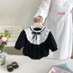 【66-90cm】ロンパース ベビー リボン プリンセス - 画像 (4)