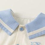【66-90cm】ロンパース ベビー ノースリーブ セーラー - 画像 (8)
