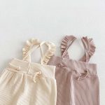 【66-100cm】ｔサロペット ベビー パステルカラー フリル - 画像 (19)