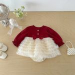 【66-90cm】ロンパース ベビー ケーキ チュール - 画像 (8)