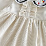 【73-110cm】ワンピース ベビー 折り襟 トレンド - 画像 (15)