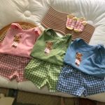 【73-110cm】セットアップ ベビー 熊 プリント - 画像 (6)