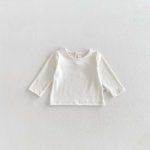 【66-90cm】サロペット＆シャツ ベビー フラワー - 画像 (6)