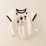 【66-90cm】ロンパース ベビー 可愛い ドッグ ロンパース＆シャツ - 画像 (6)