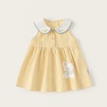 【73-110cm】ワンピース ベビー ノースリープ チェック - 画像 (2)