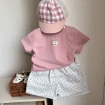 【73-100cm】Tシャツorショートパンツ ベビー 韓国風 カジュアル - 画像 (17)