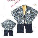 【60-100cm】セットアップ ベビー 花火大会 浴衣 - 画像 (2)