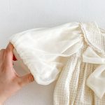 【66-90cm】ロンパース ベビー ビッグ蝶結び 長袖 スウィート - 画像 (10)