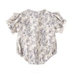 【59-90cm】ロンパース ベビー ブルー 花柄 - 画像 (12)