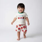 【80-120cm】セットアップ ベビー トマトプリント お出かけに - 画像 (11)