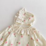 【66-90cm】ロンパース＆帽子 ベビー チューリップ キュート - 画像 (11)