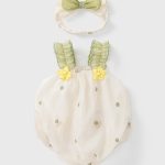 【66-90cm】キャミロンパース ベビー フラワー かわいい - 画像 (5)