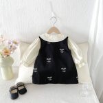 【73-110cm】クマブラウス＆ワンピース ベビー かわいい - 画像 (6)