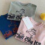 【90-150cm】半袖Ｔシャツ キッズ クマ カートゥーン - 画像 (11)