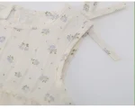 【66-90cm】ロンパース ベビー 肩リボン 小花柄 - 画像 (14)