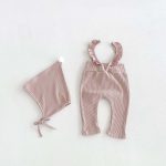 【66-100cm】ｔサロペット ベビー パステルカラー フリル - 画像 (16)