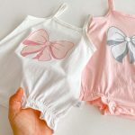 【66-90cm】キャミロンパース ベビー リボン スウィート - 画像 (15)