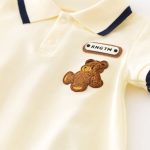 【66-90cm】ロンパース ベビー クマロゴ かわいい - 画像 (8)