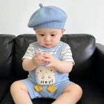 【66-90cm】ロンパース ベビー ペンギン レイヤード - 画像 (5)