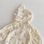 【66-90cm】ロンパース＆帽子 ベビー チューリップ キュート - 画像 (12)