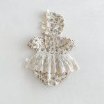 【66-90cm】ロンパース ベビー フラワー プリンセス - 画像 (8)