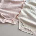 【66-90cm】ロンパース ベビー フラワー ノースリープ - 画像 (24)