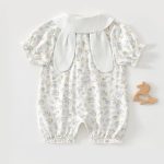 【66-90cm】ロンパース ベビー チューリップ かわいい - 画像 (3)