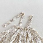 【66-90cm】サロペット＆シャツ ベビー フラワー - 画像 (9)