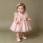 【59-90cm】ロンパース ベビー 蝶結び フリル - 画像 (9)