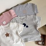 【66-100cm】半袖Tシャツ ベビー プリント 韓国風 - 画像 (10)