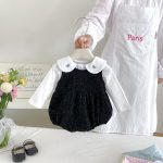 【66-90cm】ロンパース&シャツ ベビー おしゃれ キュート - 画像 (2)