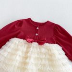 【66-90cm】ロンパース ベビー ケーキ チュール - 画像 (10)