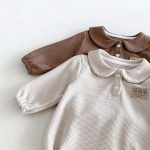 【66-90cm】ロンパース ベビー ワッフル クマロゴ - 画像 (15)