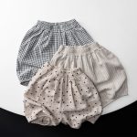 【80-130cm】ショートパンツ 男の子 リネン混紡 ビッグヒップ - 画像 (4)