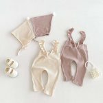【66-100cm】ｔサロペット ベビー パステルカラー フリル - 画像 (14)
