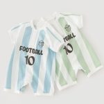 【60-100cm】ロンパース ベビー フットボール カジュアル - 画像 (6)
